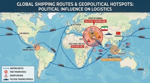global shipping routes