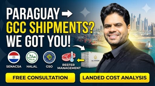 Paraguay to Gcc