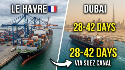 Shipping from France to Dubai