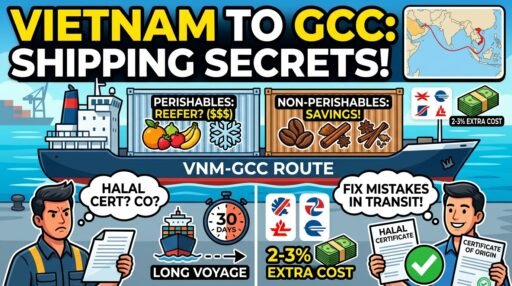 Vietnam shipping cost and documents