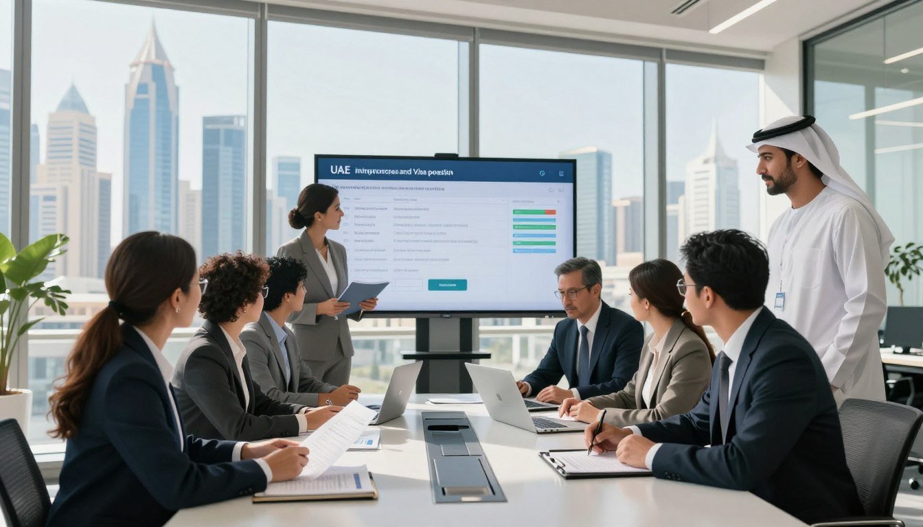 Human resources and visa processing in the UAE